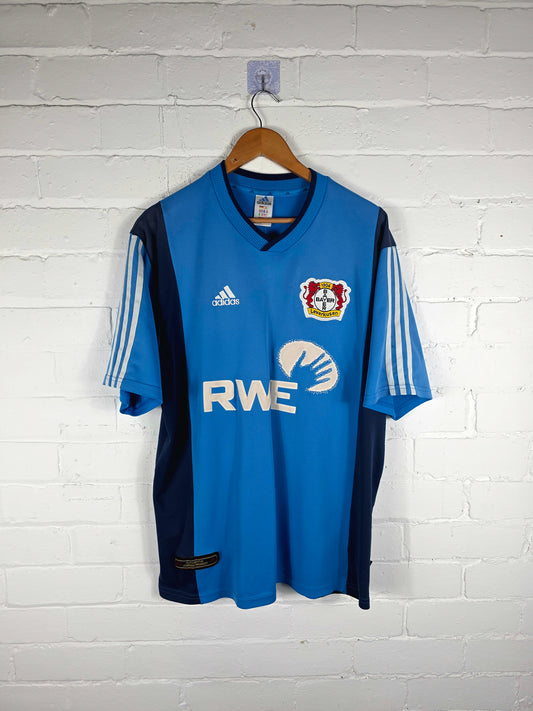 Adidas Bayer Leverkusen 2001/03 Away Shirt Large