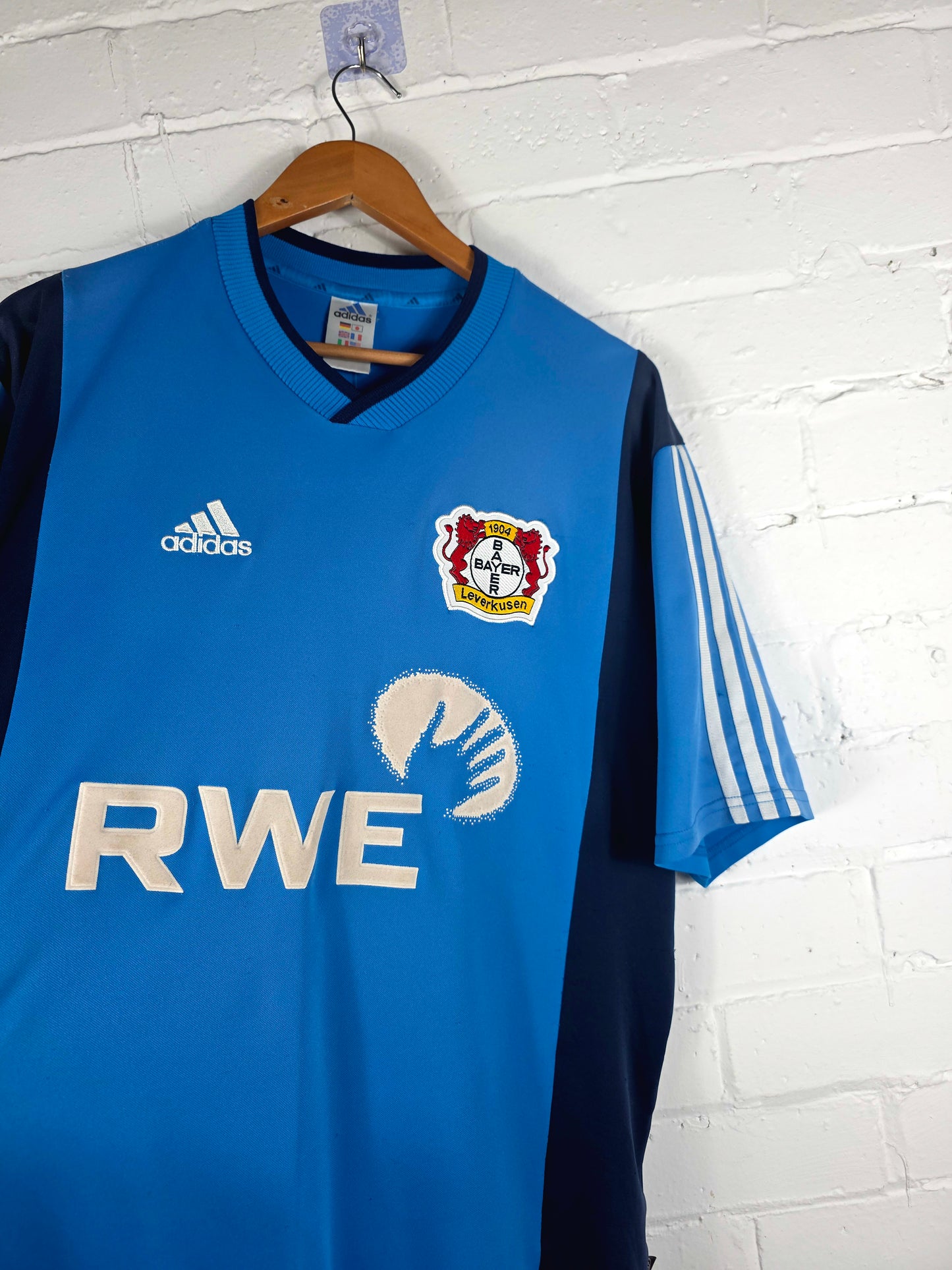 Adidas Bayer Leverkusen 2001/03 Away Shirt Large