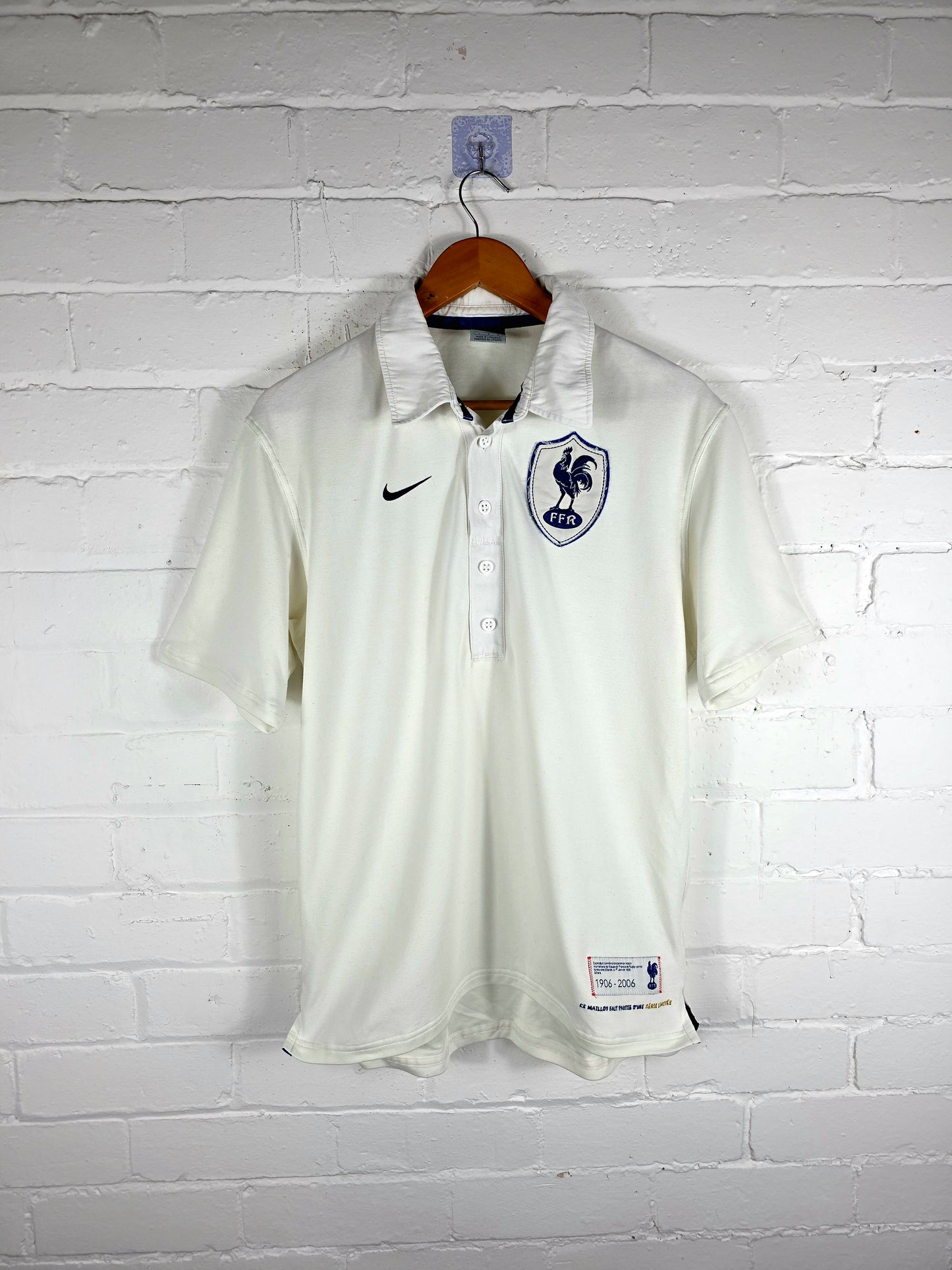Nike France 2006 '1st Test Centenary' Ltd Edition Rugby Shirt Large