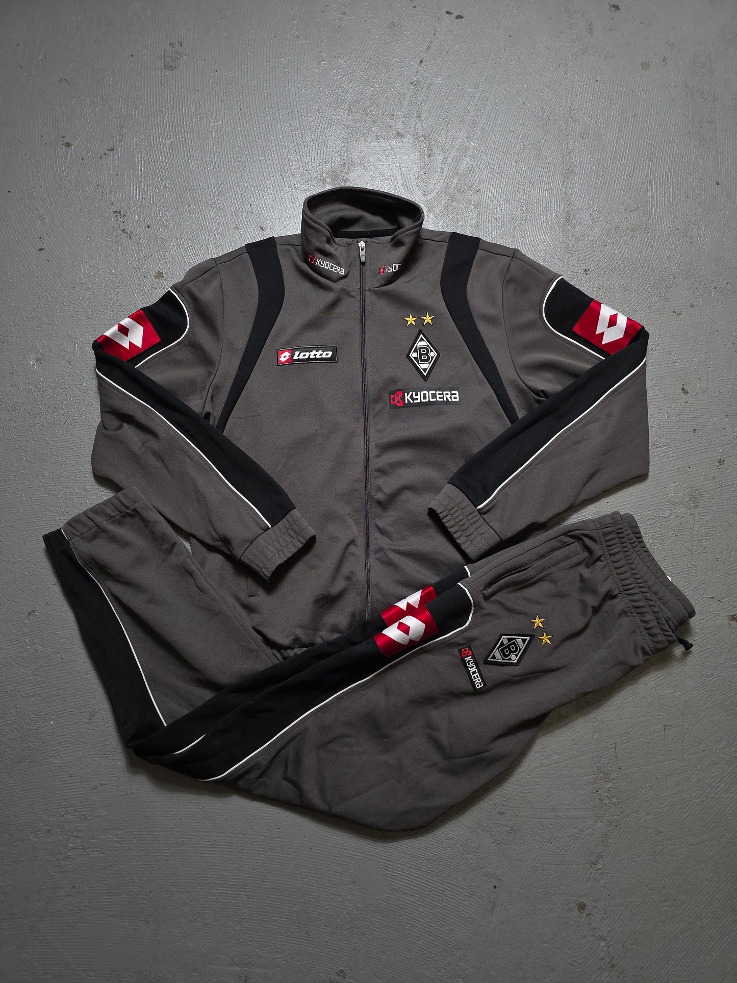 Lotto Borussia Mönchengladbach 2006/07 Full Tracksuit Medium