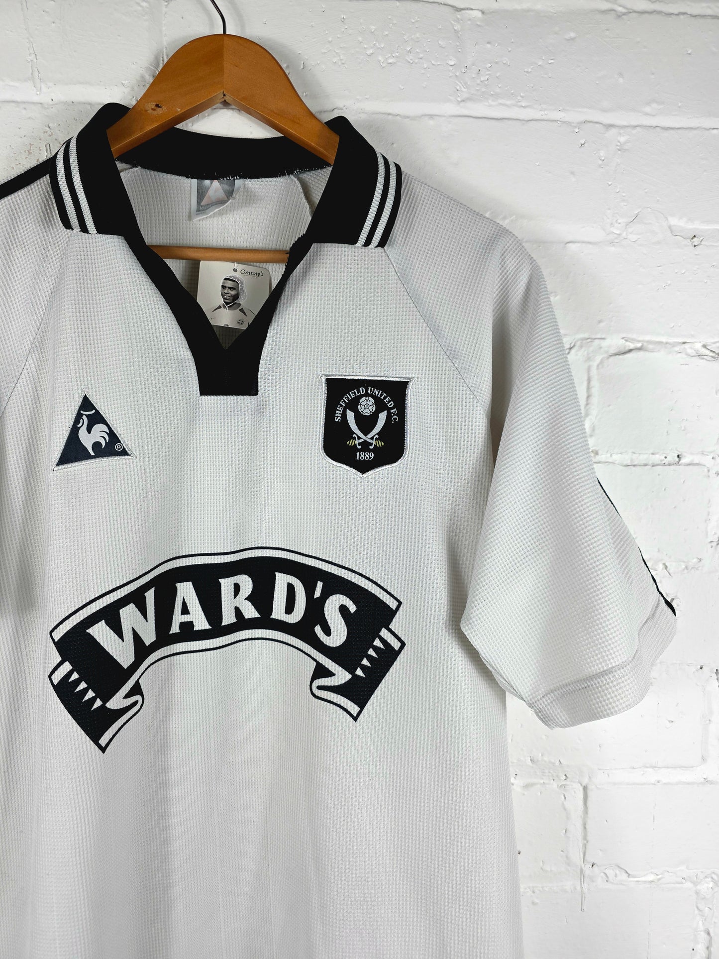 Le Coq Sportif Sheffield United 1997/1999 Away Shirt Large