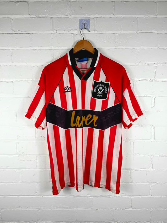 Umbro Sheffield United 1994/95 Home Shirt Large