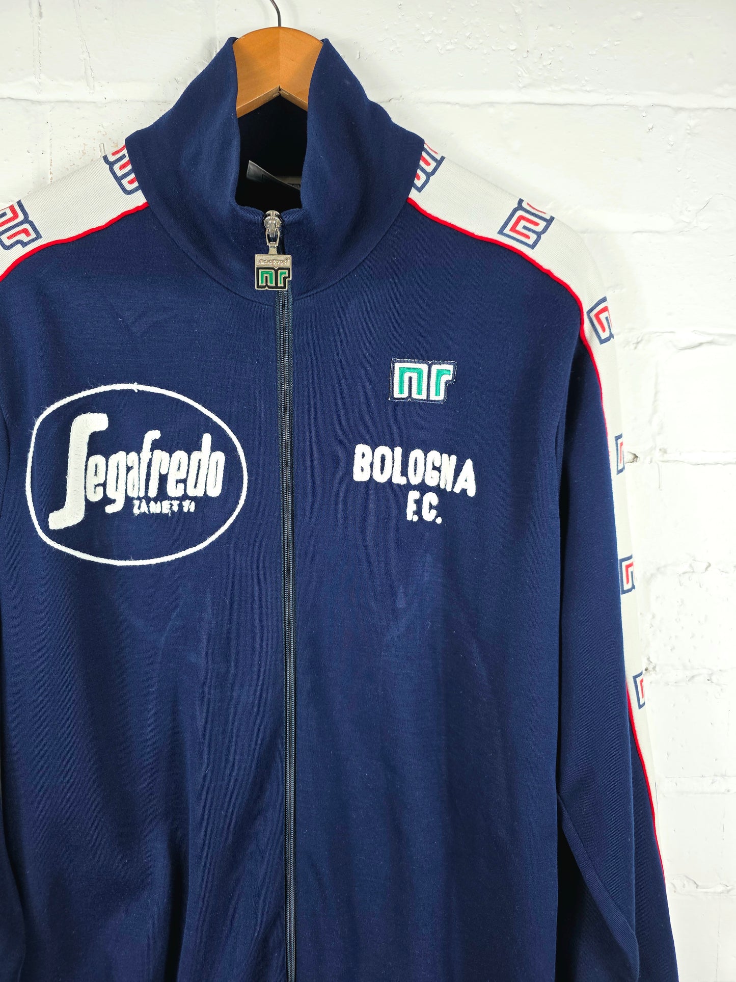 Ennerre Bologna 1987/88 Player Issue Track Jacket Large