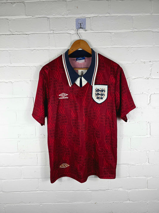 Umbro England 1993/95 Away Shirt Medium