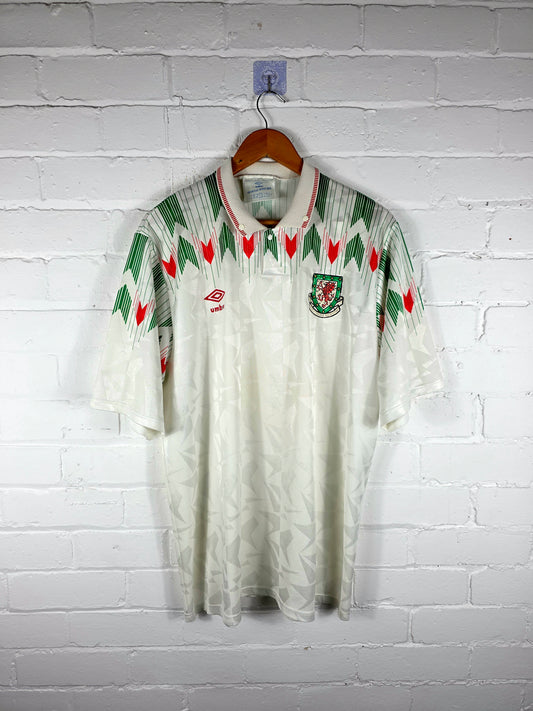 Umbro Wales 1990/92 Away Shirt XL