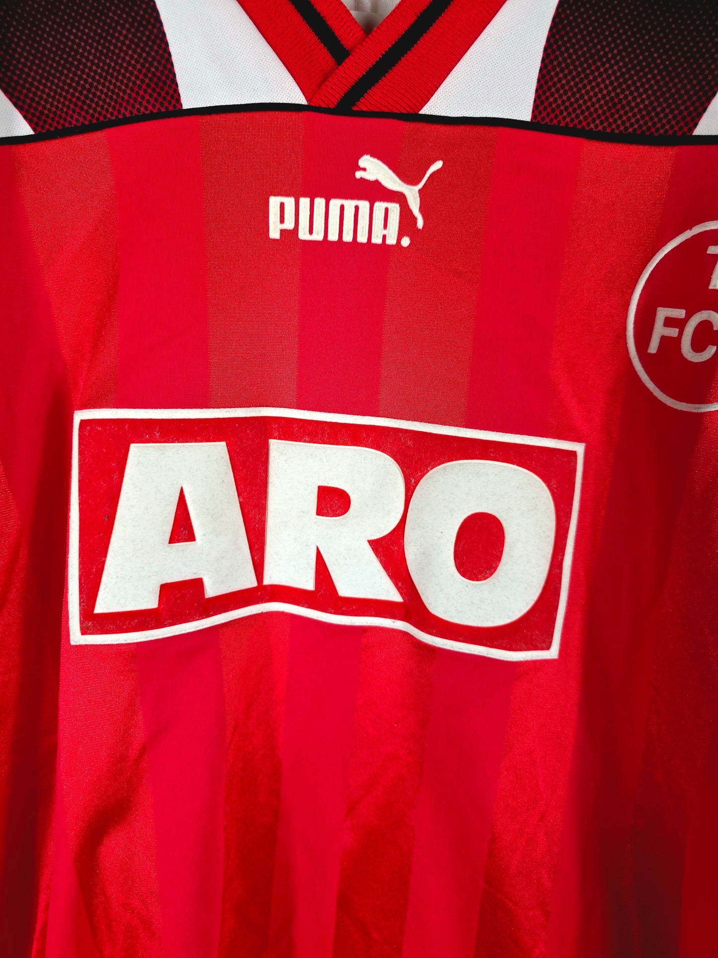 Puma FC Nurnberg 1995/96 Long Sleeve Home Shirt Large