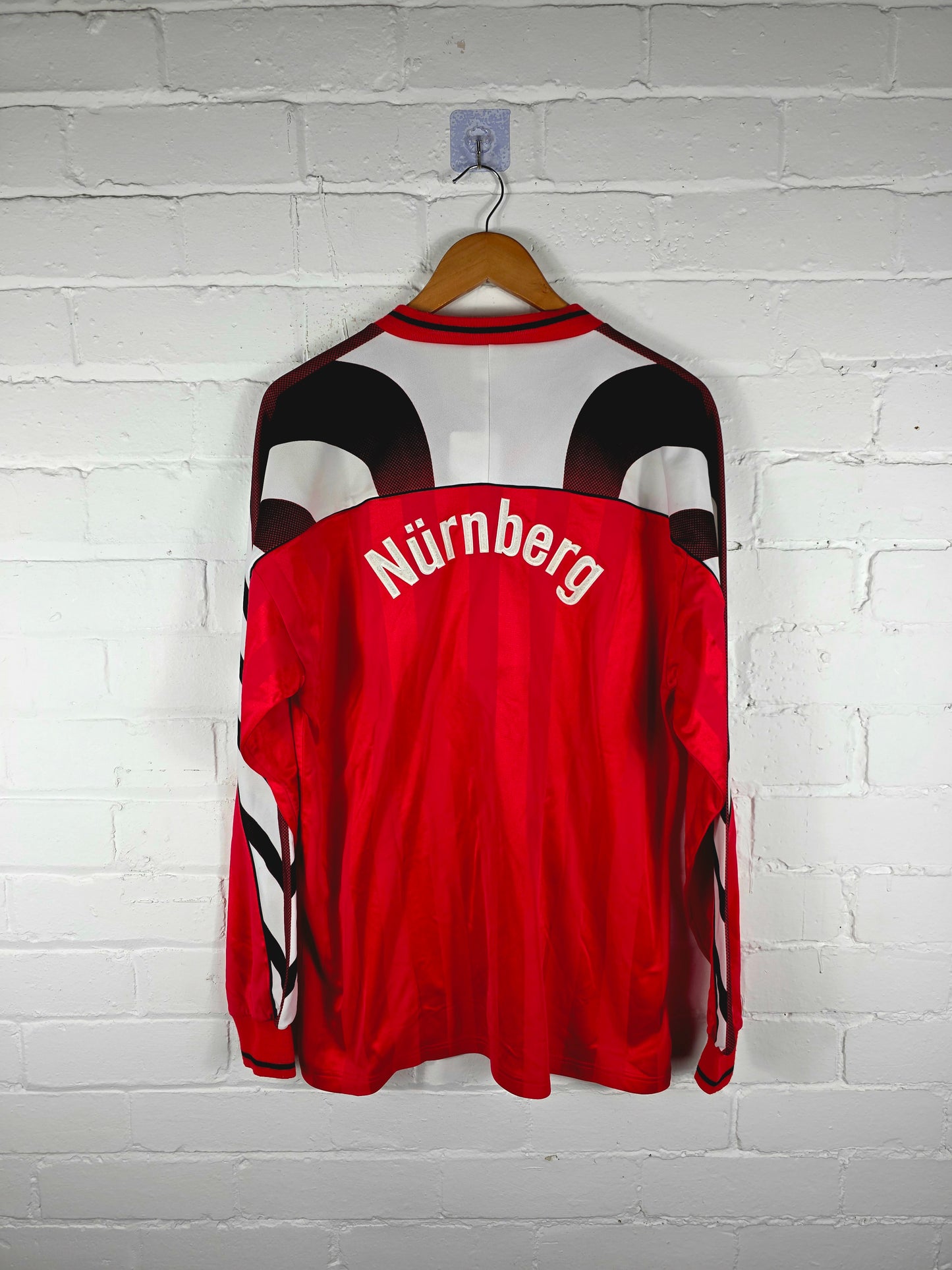 Puma FC Nurnberg 1995/96 Long Sleeve Home Shirt Large