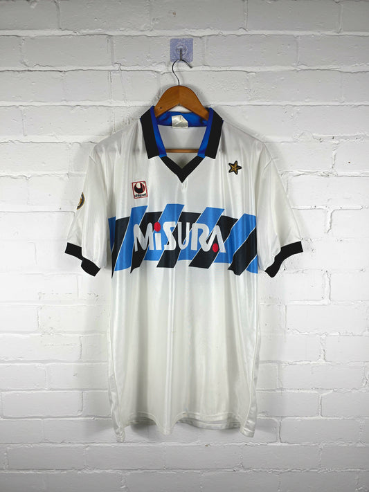 Uhlsport Inter Milan 1989/90 Match Issue Away Shirt XL