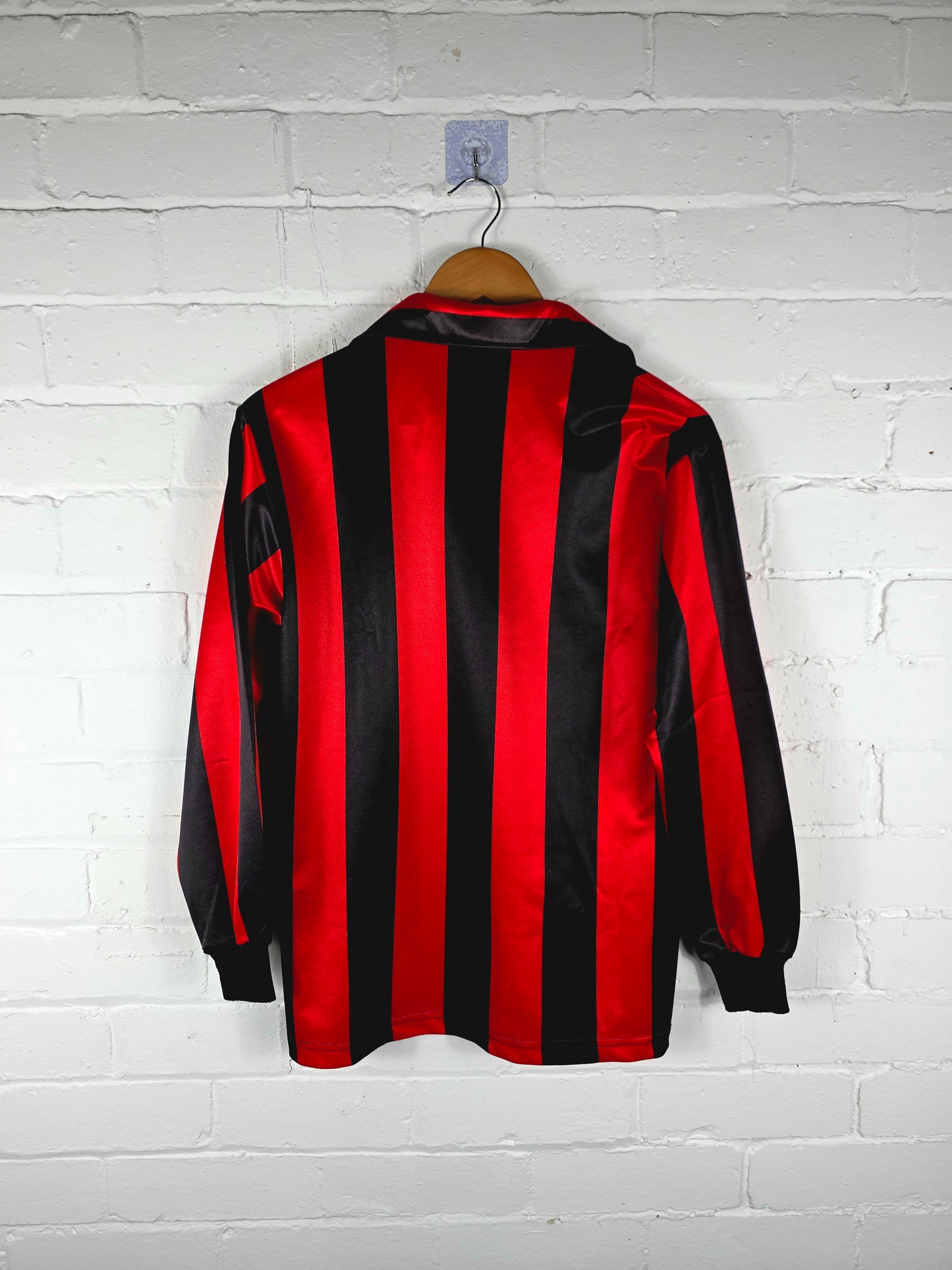 Adidas AC Milan 1990/92 Long Sleeve Home Shirt Small