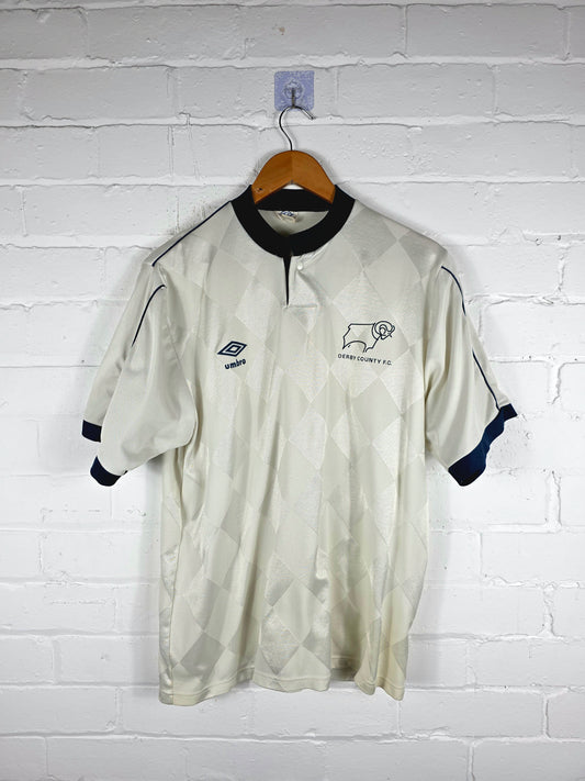 Umbro Derby County 1987/89 Home Shirt Large