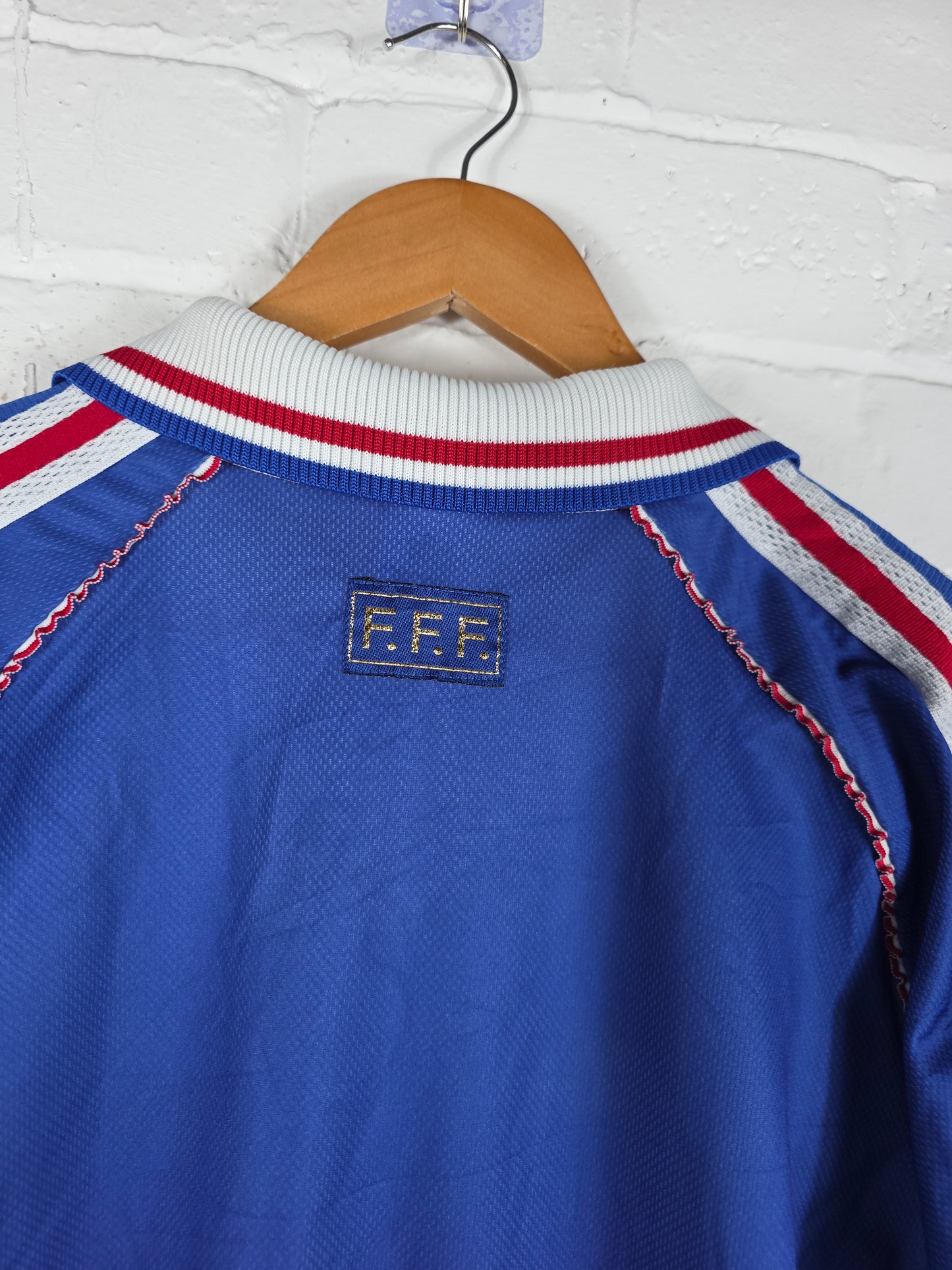 Adidas France 1998/00 Home Shirt Large