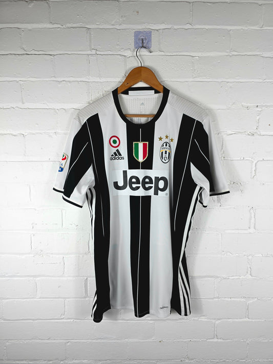 Adidas Juventus 2016/17 'Dani Alves 23' Signed Player Spec Home Shirt Large