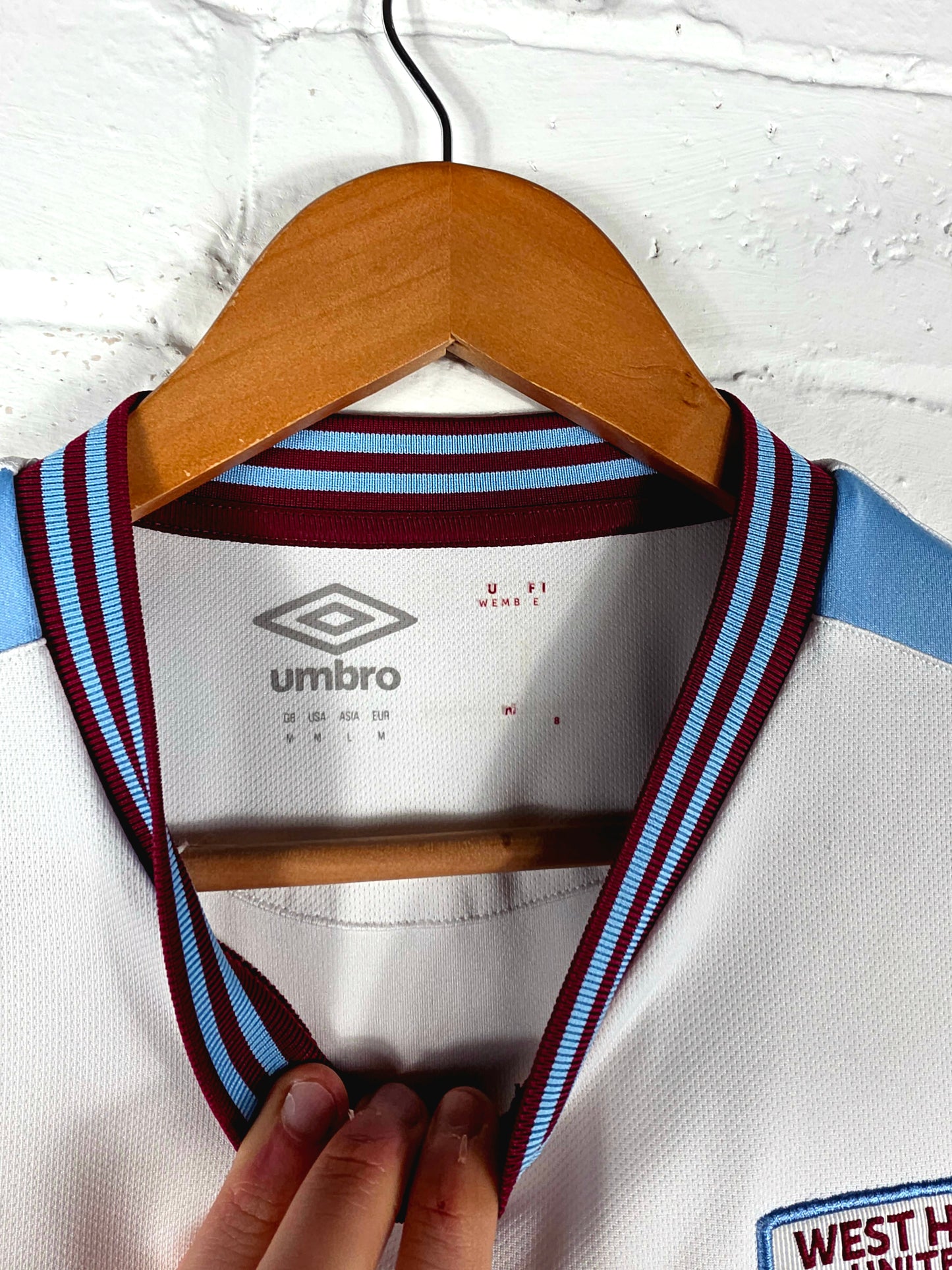 Umbro West Ham United 2019/20 Away Shirt Medium