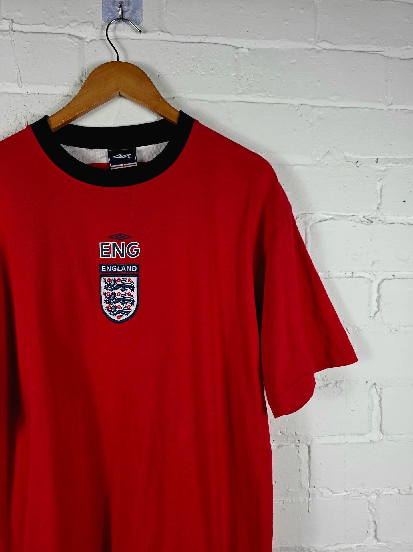 Umbro England 2002/04 Cotton Training T-Shirt XL
