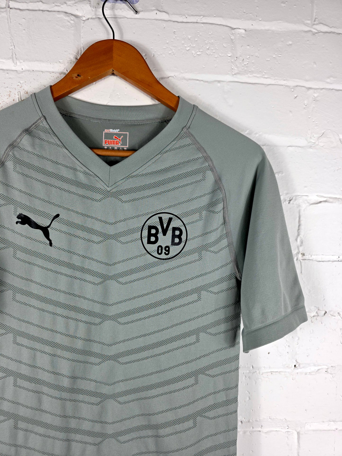 Puma Borussia Dortmund 2021/22 Player Issue Underlayer Training Shirt Large