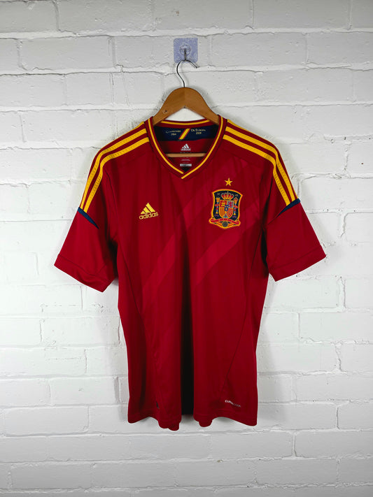 Adidas Spain 2012/13 Home Shirt Large