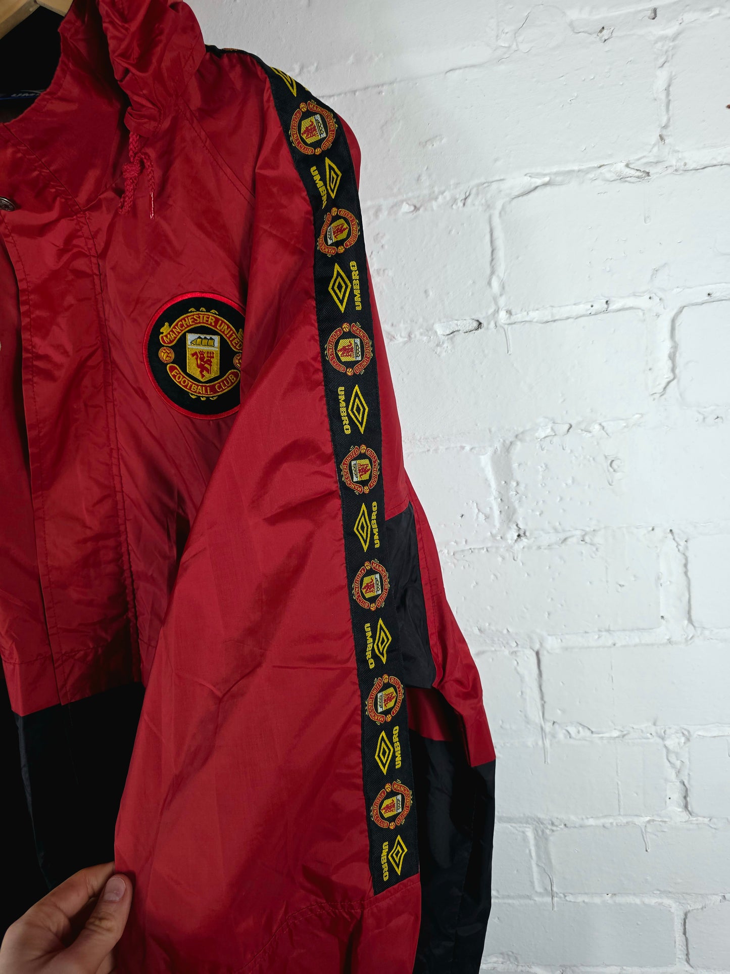 Umbro Manchester United 1996/97 Windbreaker Jacket Large