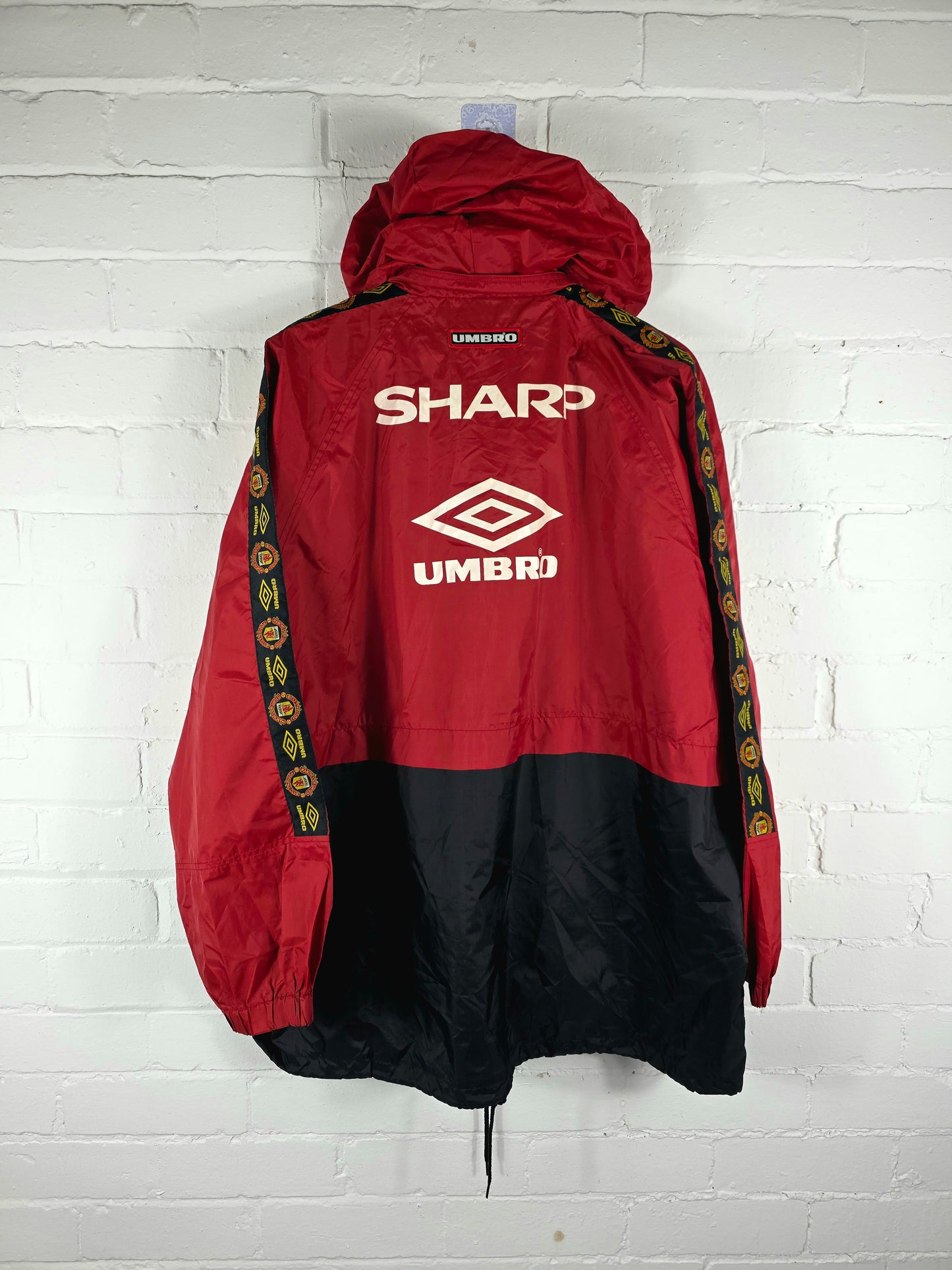Umbro Manchester United 1996/97 Windbreaker Jacket Large