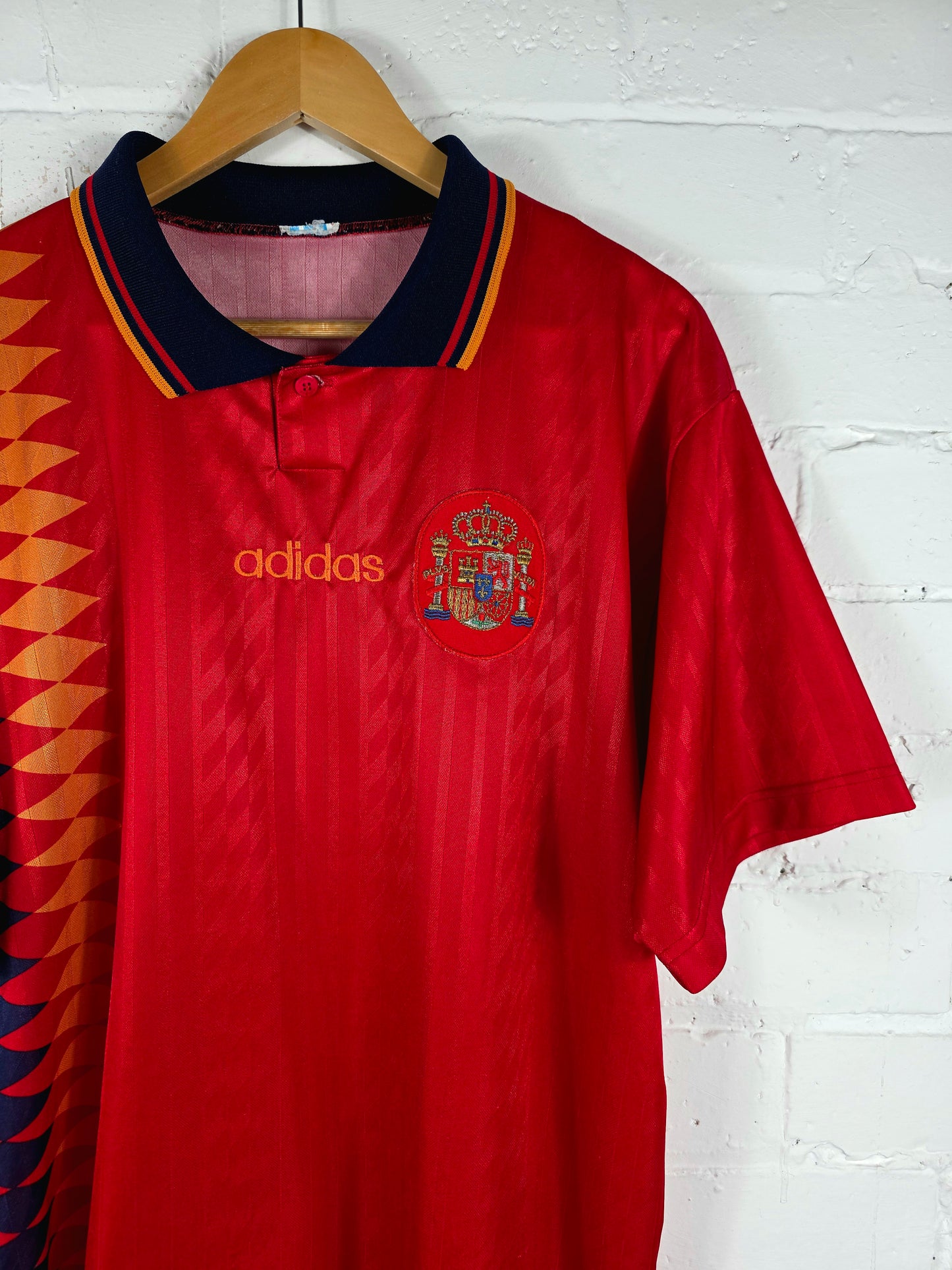 Adidas Spain 1994/96 Home Shirt XL