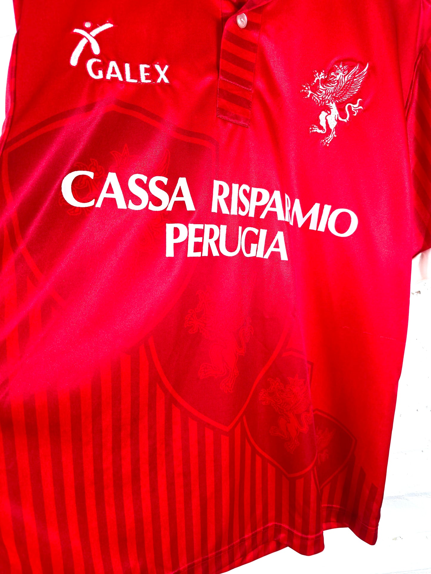 Galex Perugia 1995/96 'Rocco 3' Match Issue Home Shirt XL