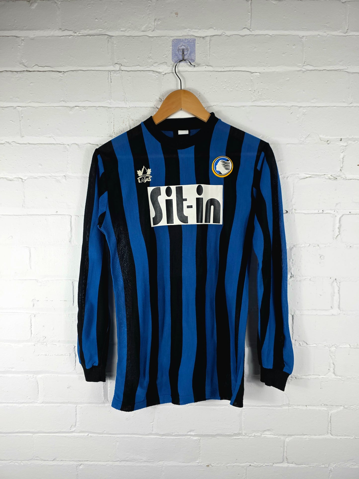 Latas Atalanta 1987/89 Long Sleeve Training Shirt Small