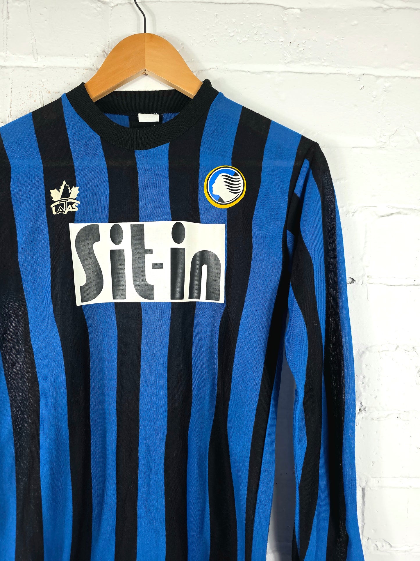 Latas Atalanta 1987/89 Long Sleeve Training Shirt Small