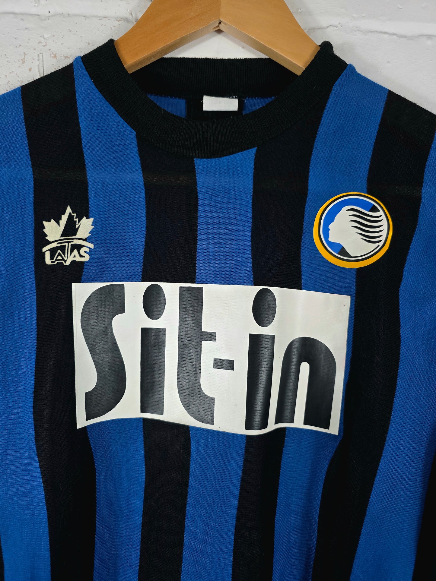 Latas Atalanta 1987/89 Long Sleeve Training Shirt Small