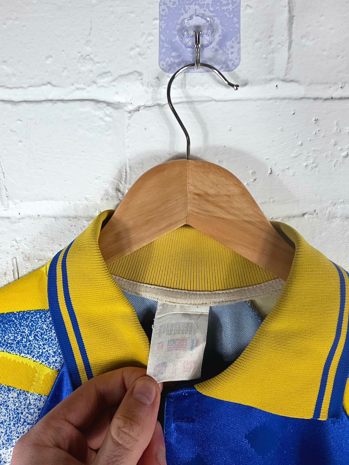 Puma Parma 1995/96 Long Sleeve Player Issue Away Shirt XL