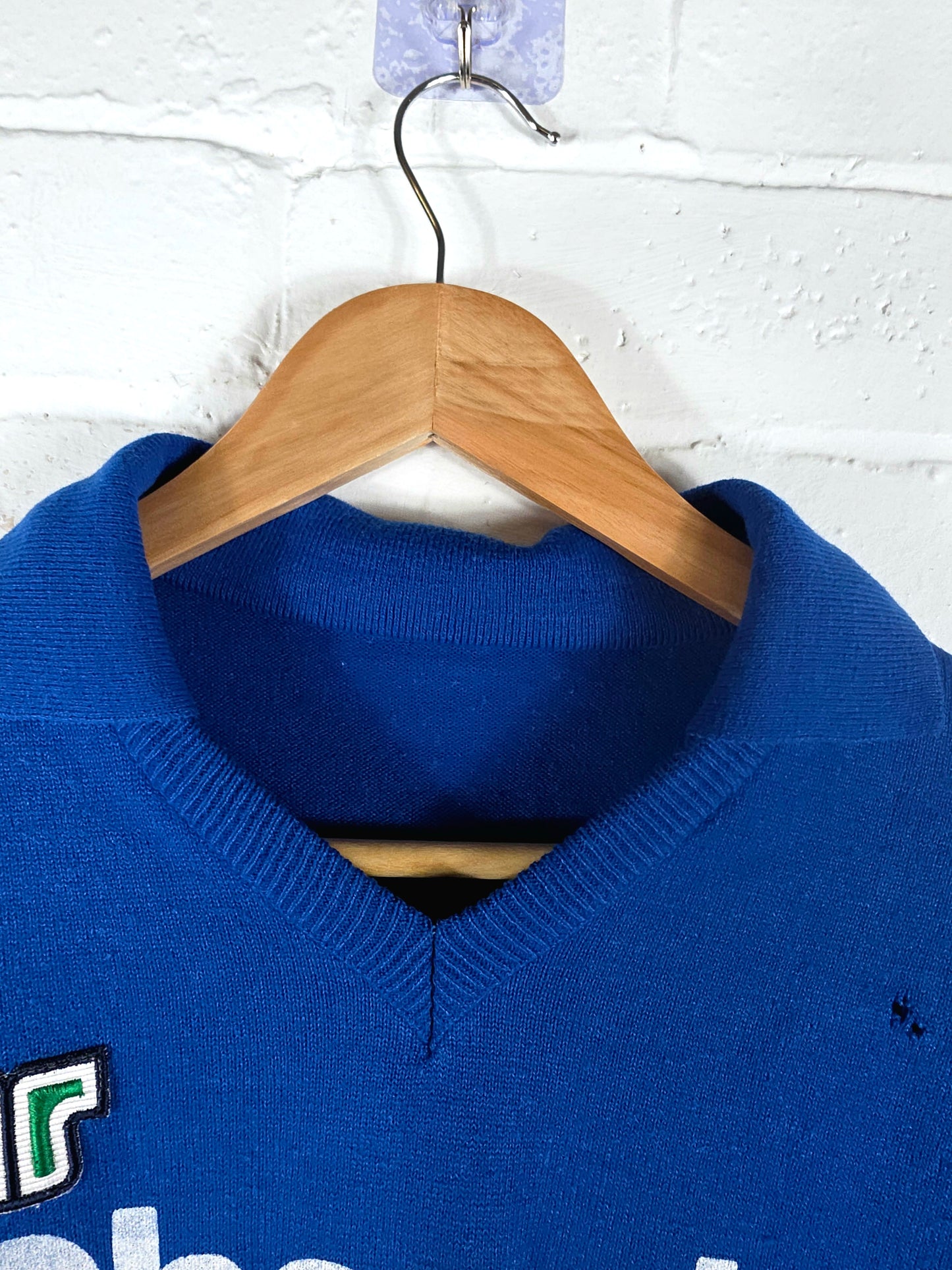 Ennerre Sampdoria 1985/86 Long Sleeve Home Shirt Medium