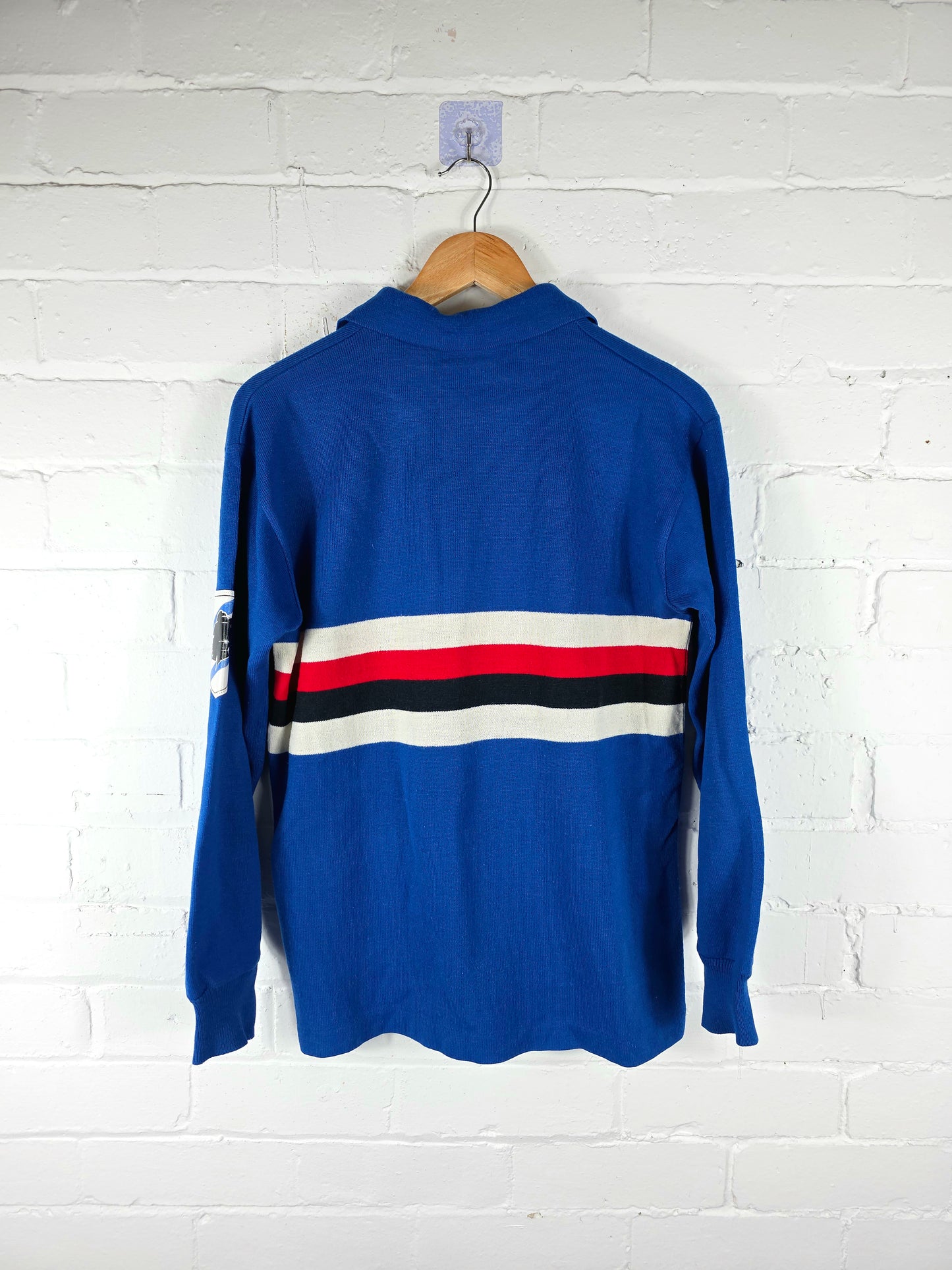 Ennerre Sampdoria 1985/86 Long Sleeve Home Shirt Medium