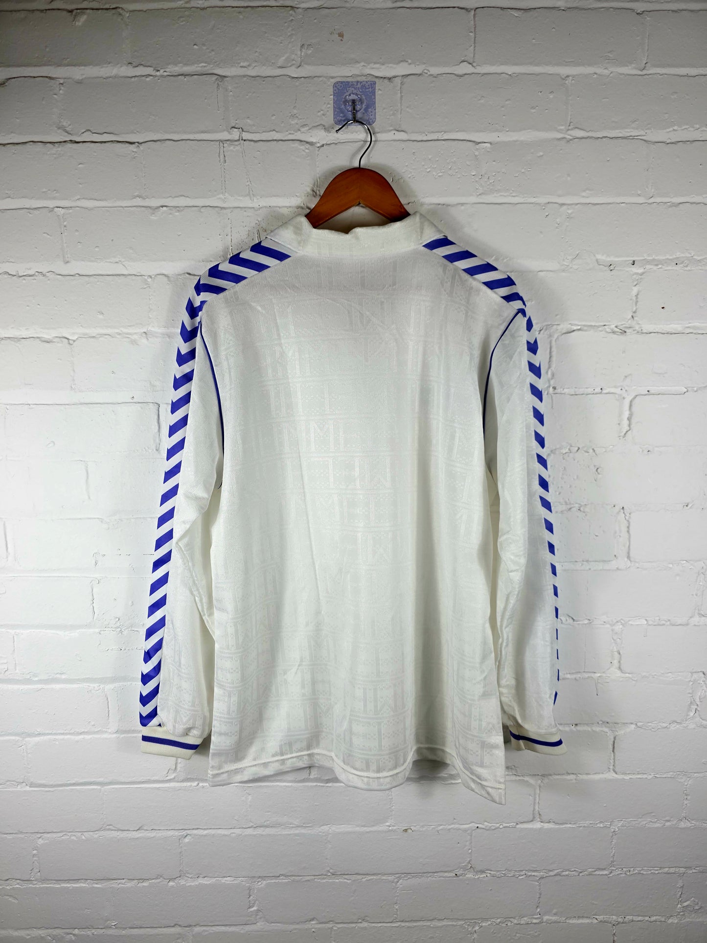 Hummel Real Madrid 1988/90 Long Sleeve Home Shirt XL