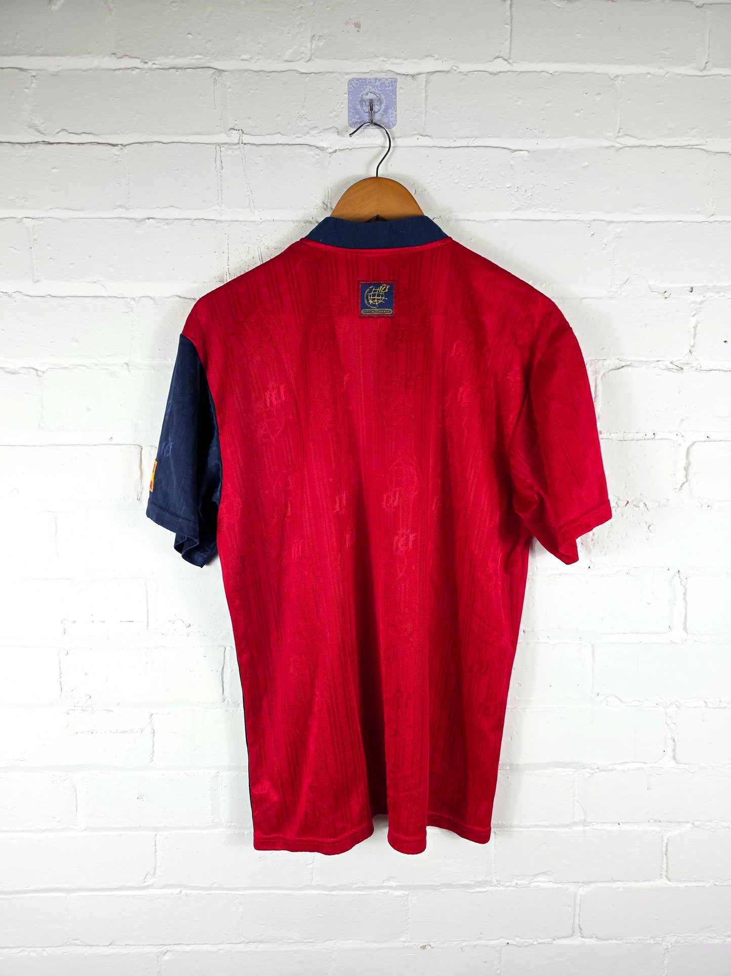 Adidas Spain 1996/98 Home Shirt Medium