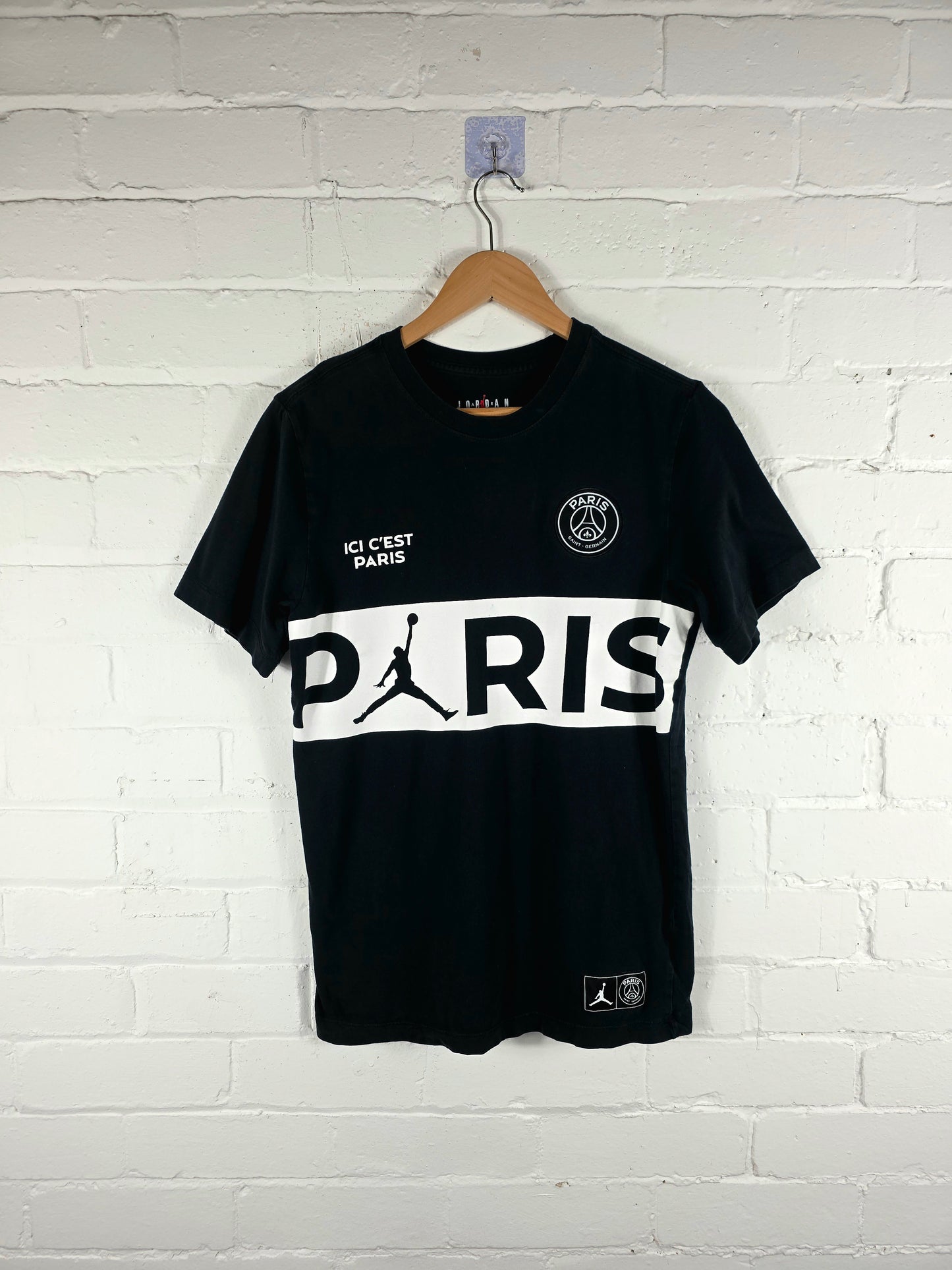 Nike Jordan PSG 2019/20 Wordmark T-Shirt Small