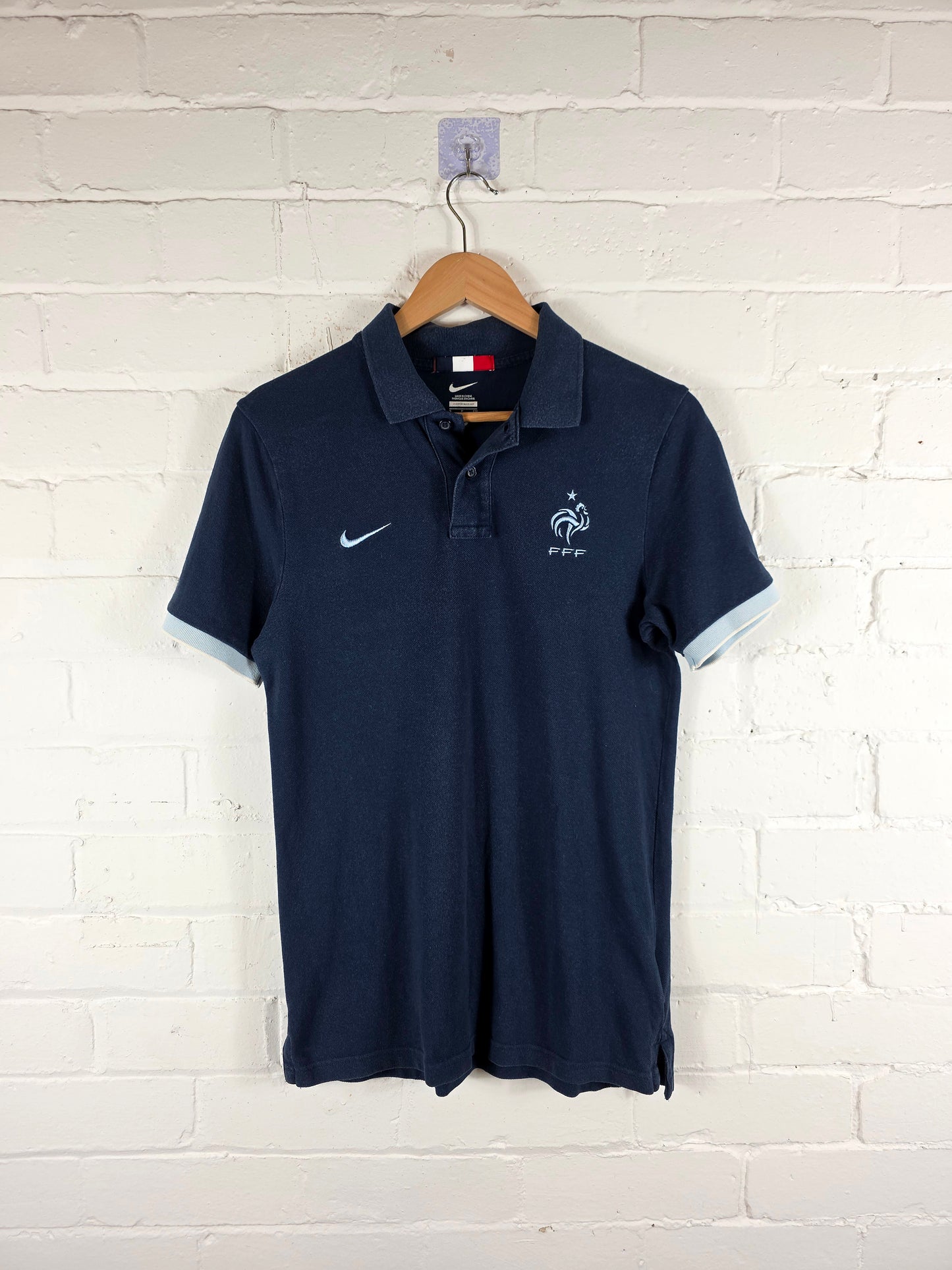 Nike France 2013/14 Polo Shirt Shirt Small