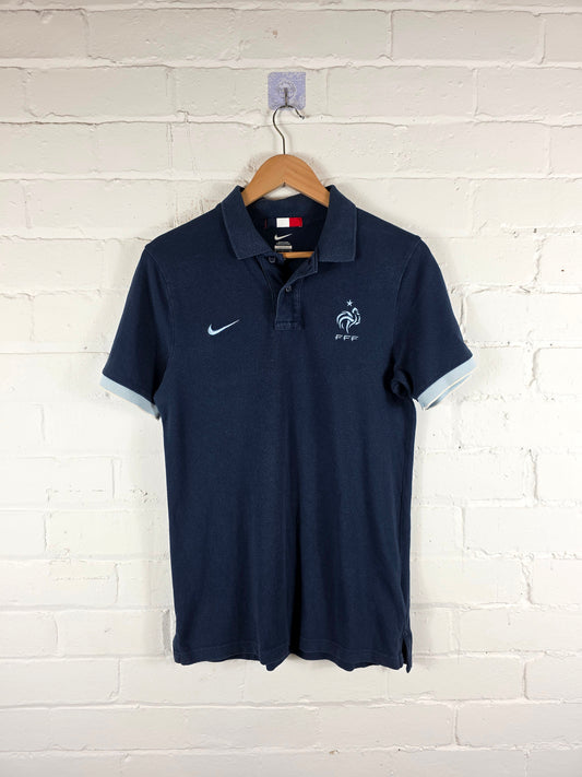Nike France 2013/14 Polo Shirt Shirt Small