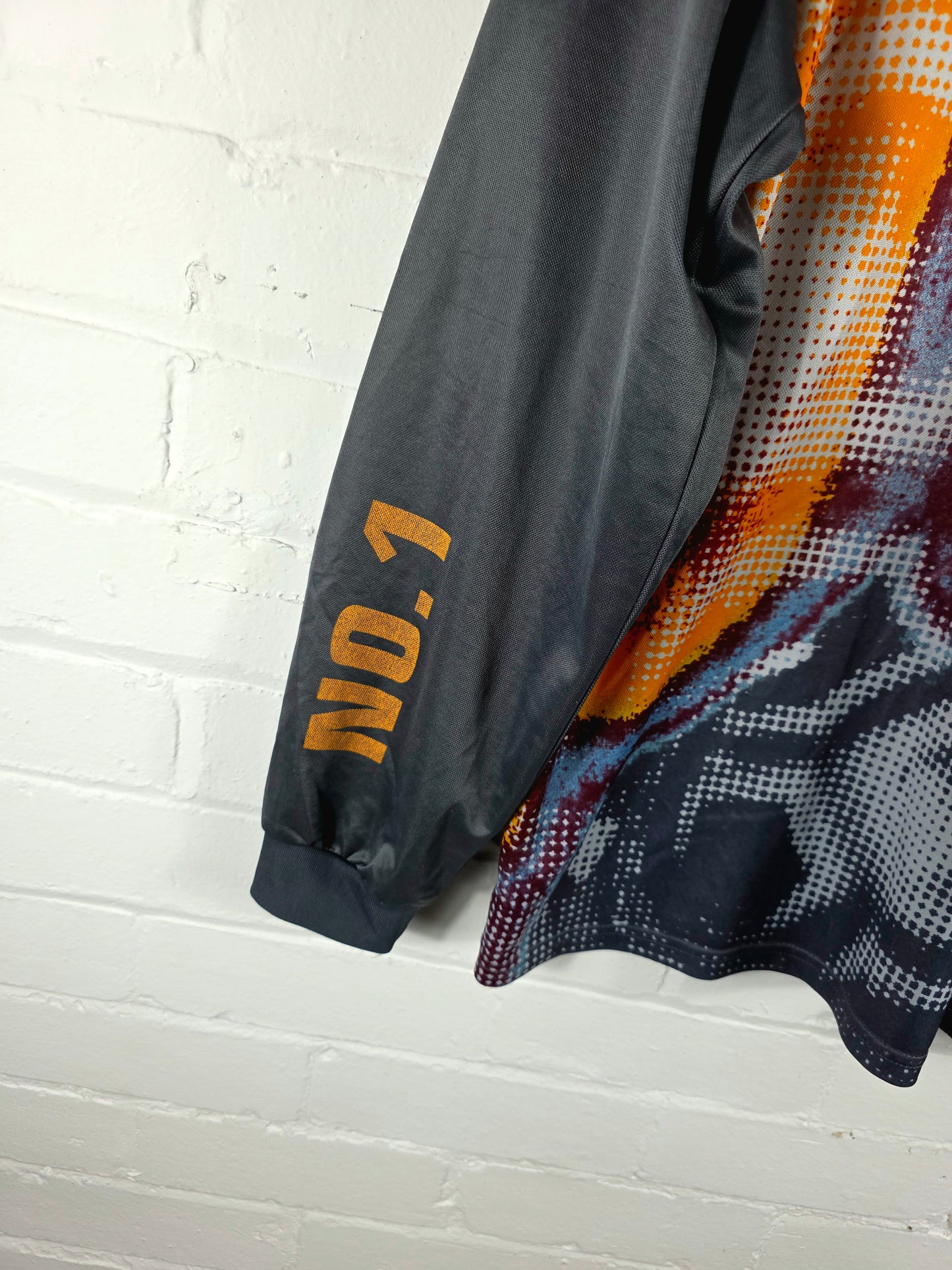 Uhlsport 2000/01 Long Sleeve Goalkeeper Template Shirt Large