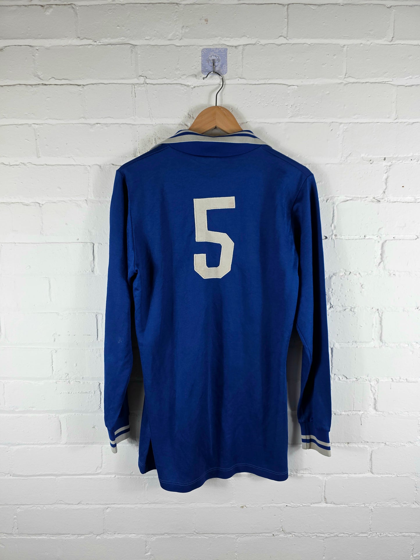 Erima VFB Linden 1953 1980s Long Sleeve Home Football Shirt Large