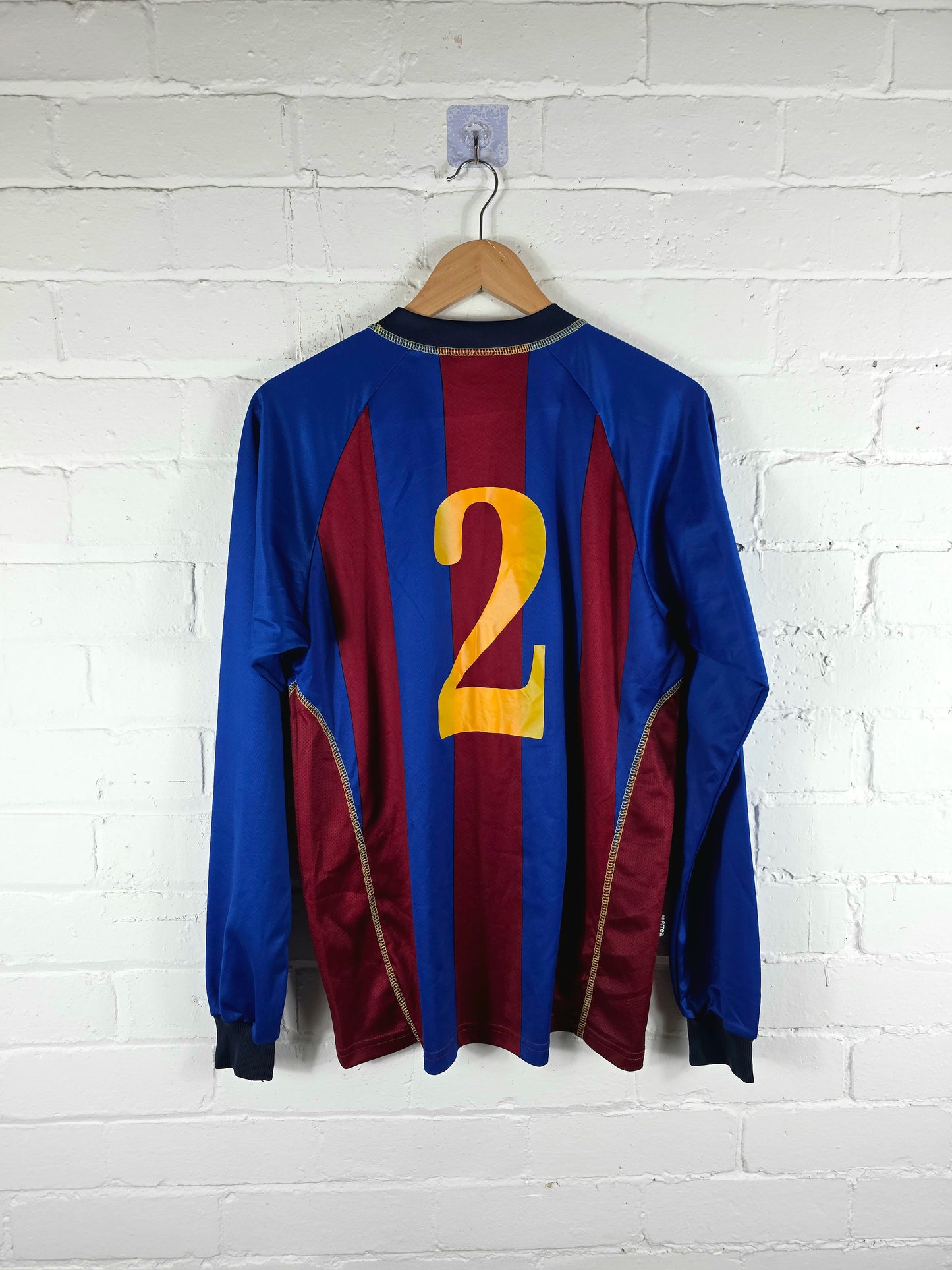 Errea Viadana Calcio 2000s Long Sleeve Home Shirt XL