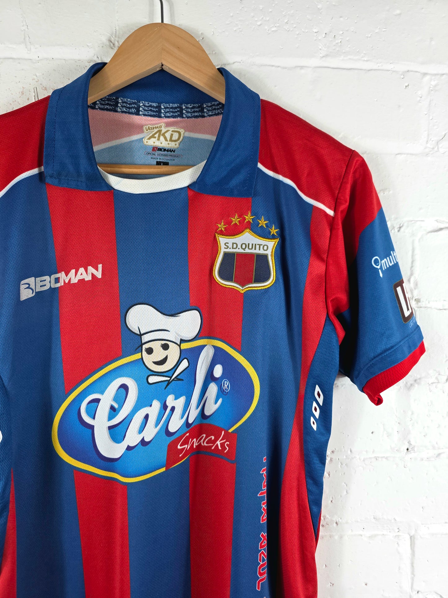 Boman Deportivo Quito 2017 Home Shirt Large