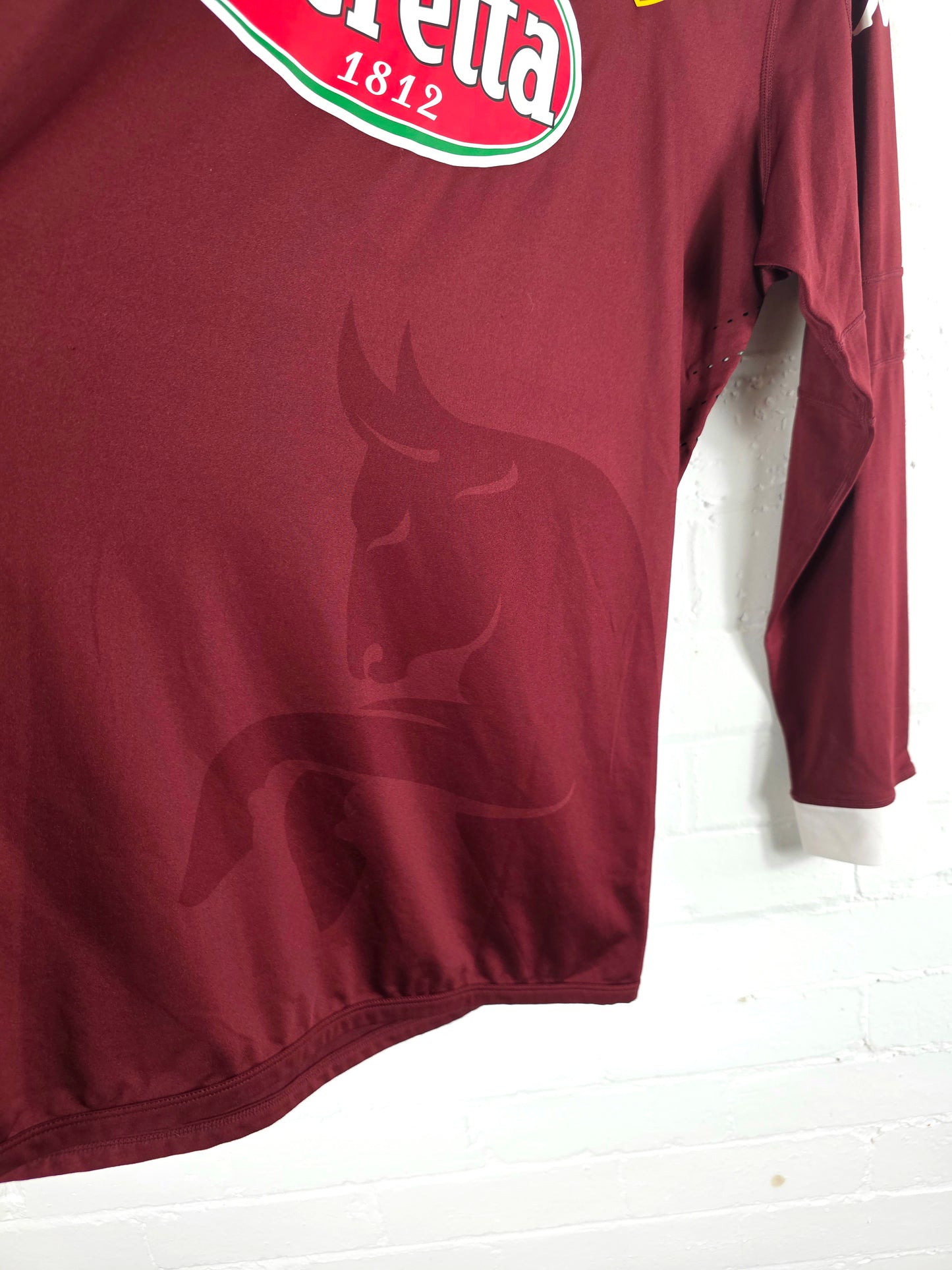 Kappa Torino 2016/17 Long Sleeve Match Issue Primavera Home Shirt XL