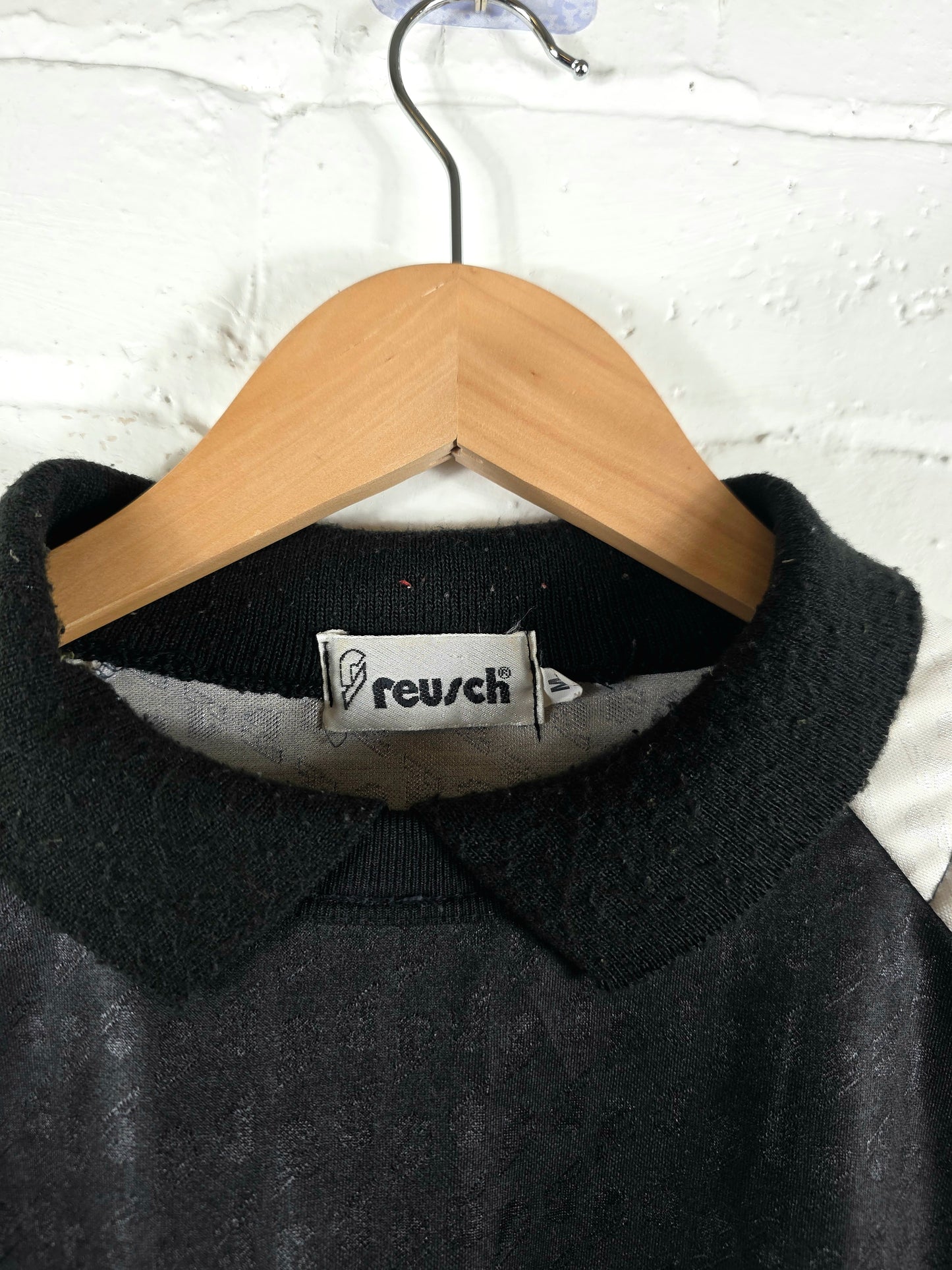 Reusch 1990/94 Vintage Long Sleeve Goalkeeper Template Shirt Medium