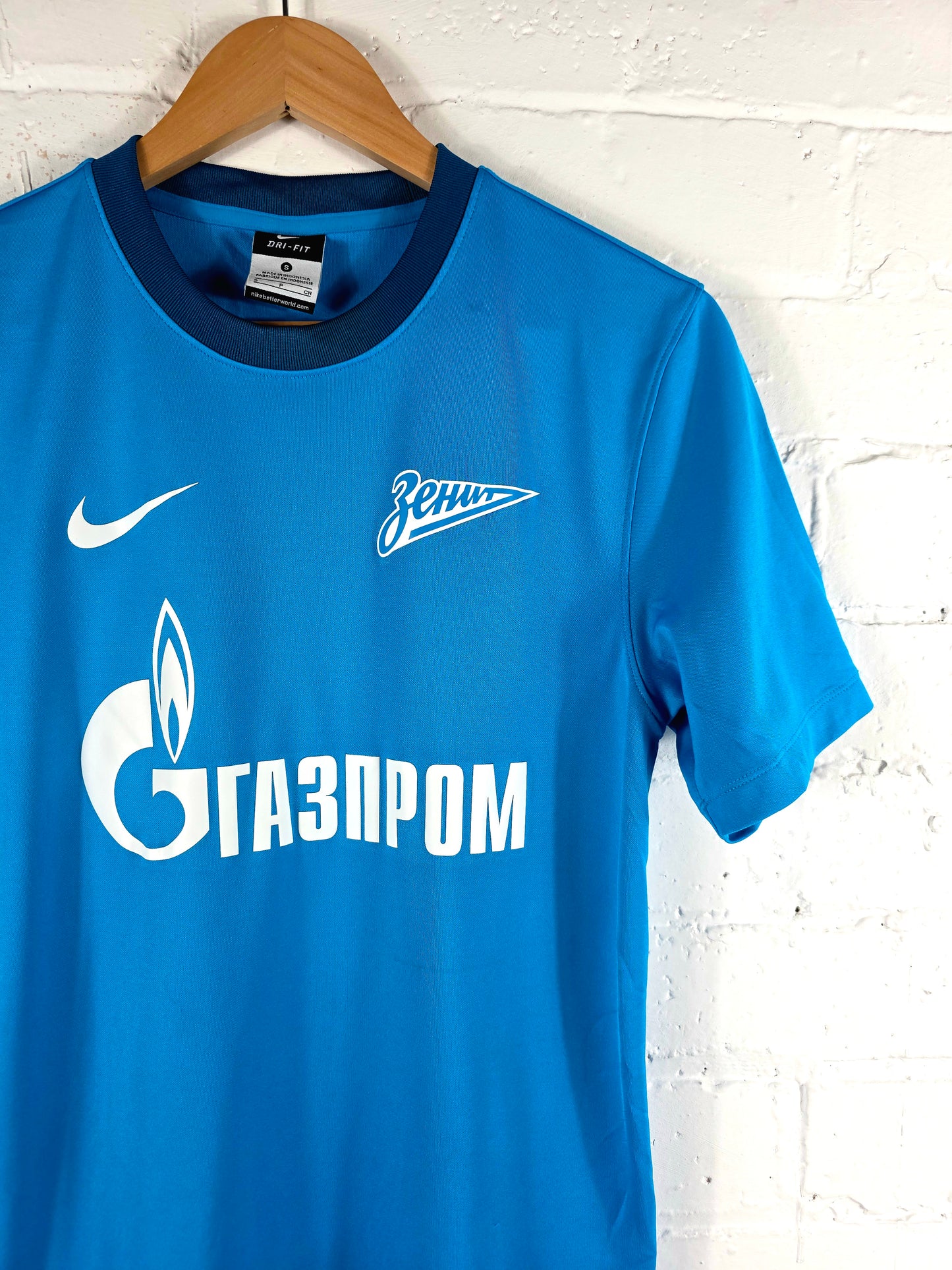 Nike Zenit St Petersburg 2014/15 Basic Home Shirt Small