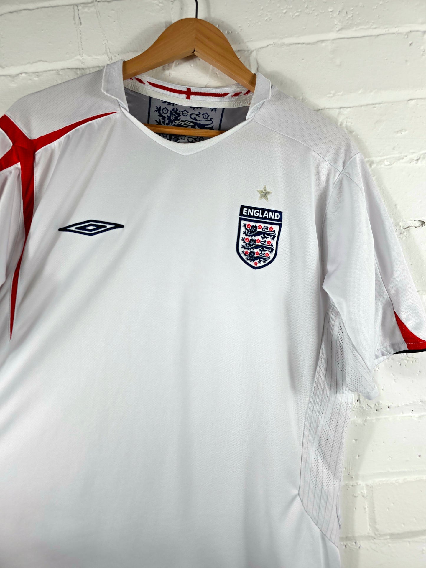 Umbro England 2005/07 Home Shirt XL