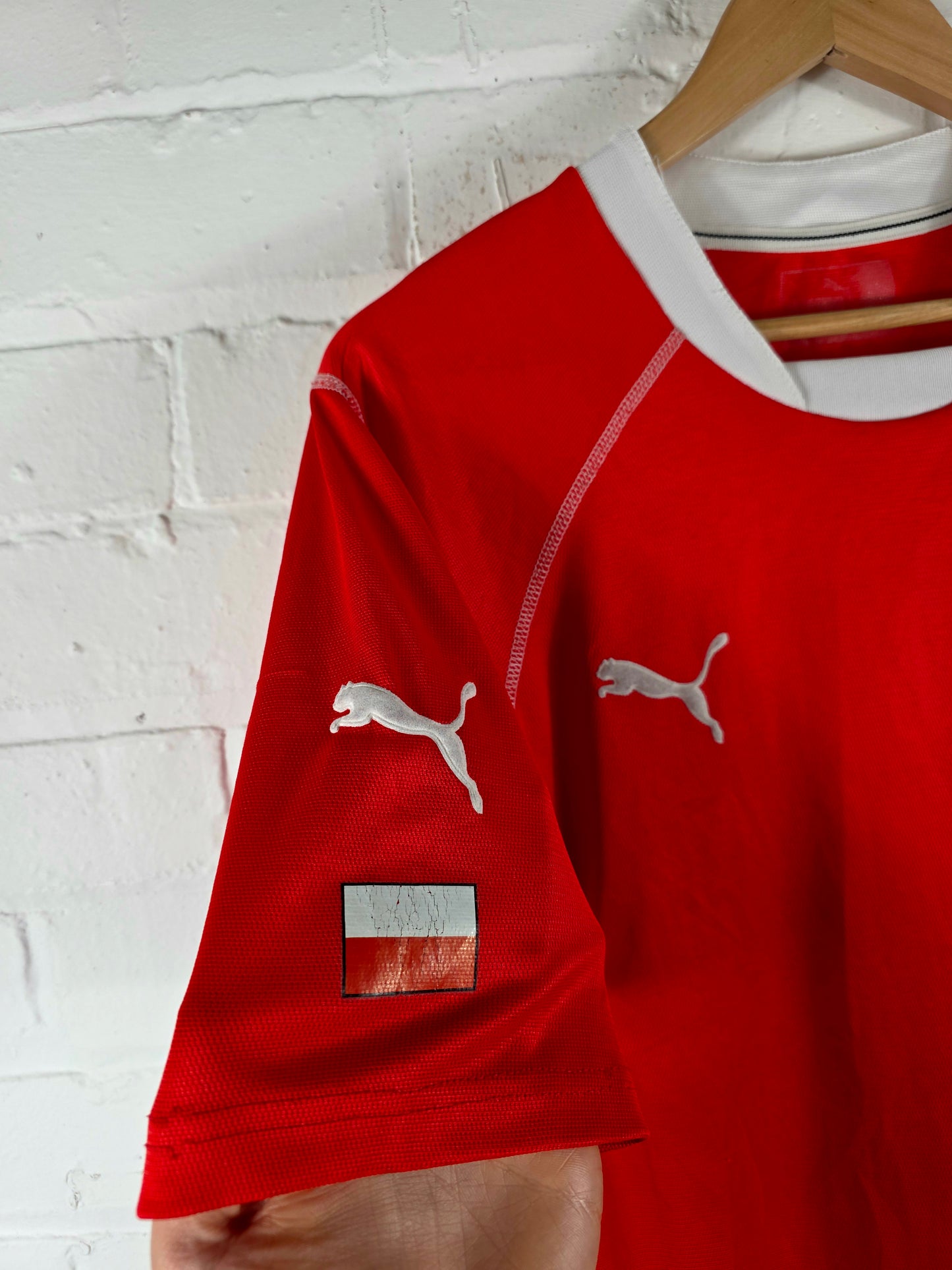Puma Poland 2002/04 Away Shirt Medium