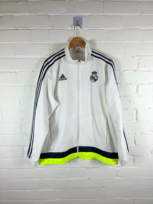 Adidas Real Madrid 2015/16 Track Jacket Large