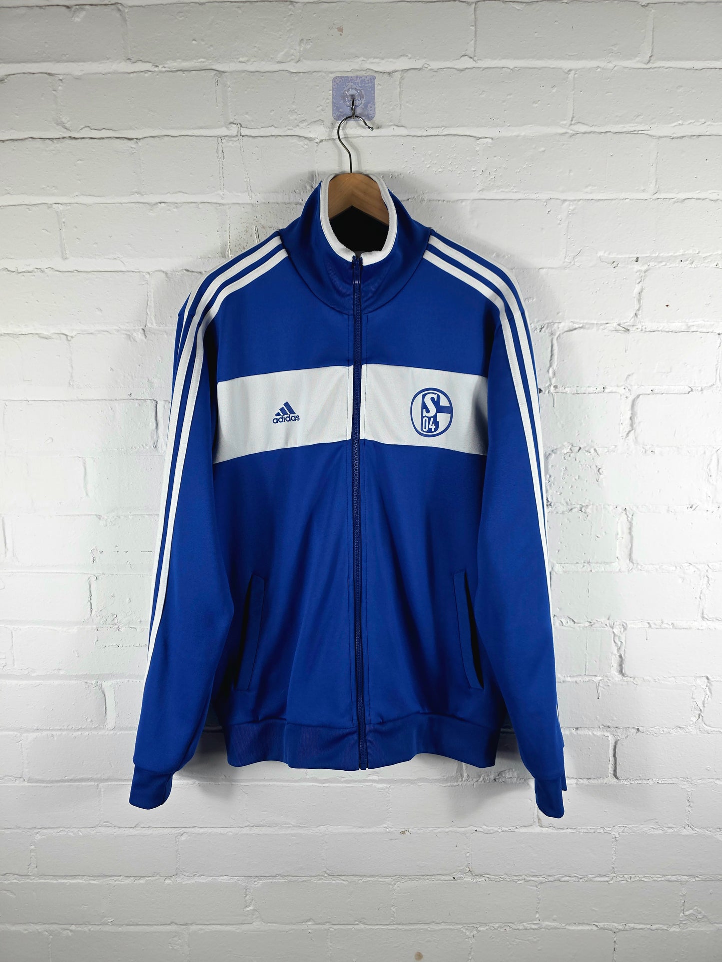Adidas Schalke 04 2010/11 Track Jacket Large