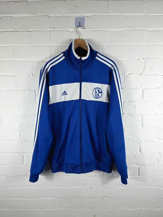 Adidas Schalke 04 2010/11 Track Jacket Large