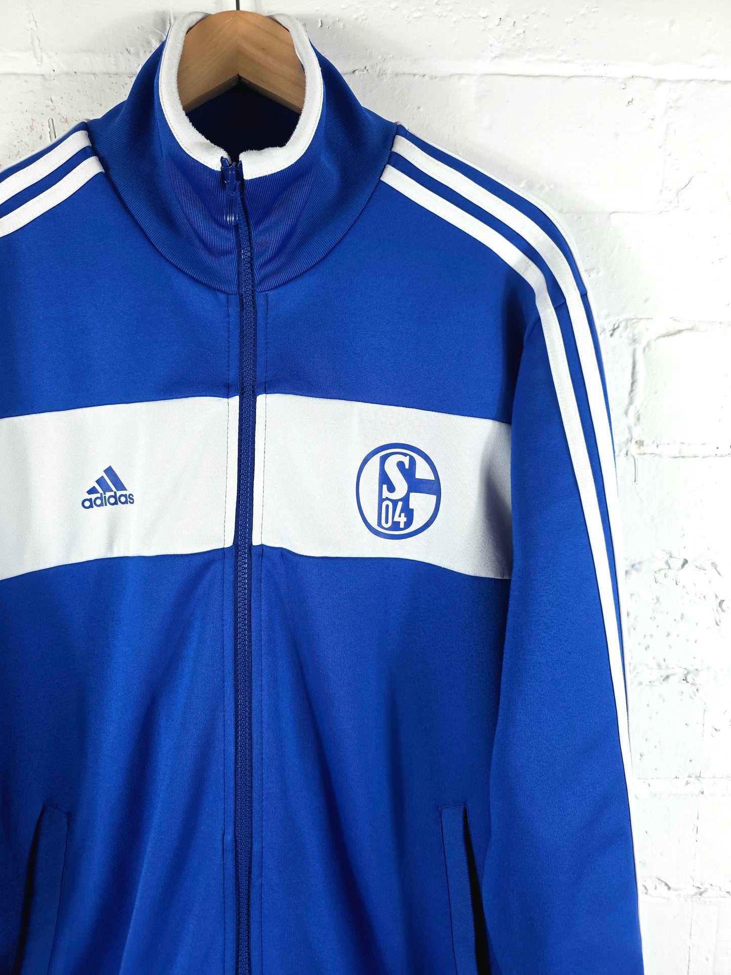 Adidas Schalke 04 2010/11 Track Jacket Large