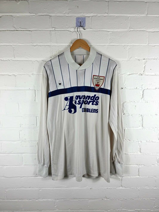 Le Coq Sportif C.S. Chavannes Epenex 1980s Long Sleeve Football Shirt XL
