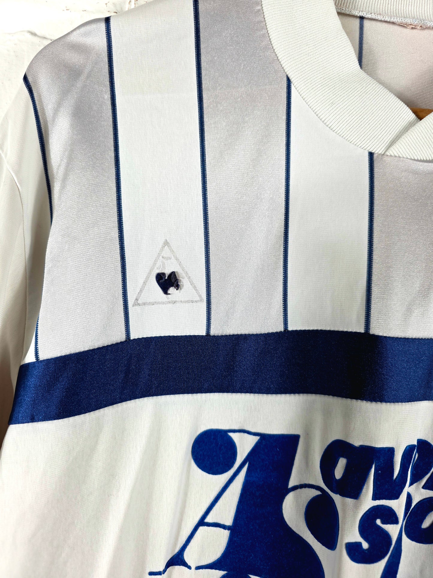 Le Coq Sportif C.S. Chavannes Epenex 1980s Long Sleeve Football Shirt XL